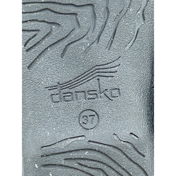 Dansko Fawna Black Leather Loafers Slip On Shoes Womens Size 37 EU 6.5-7 US - Picture 14 of 14